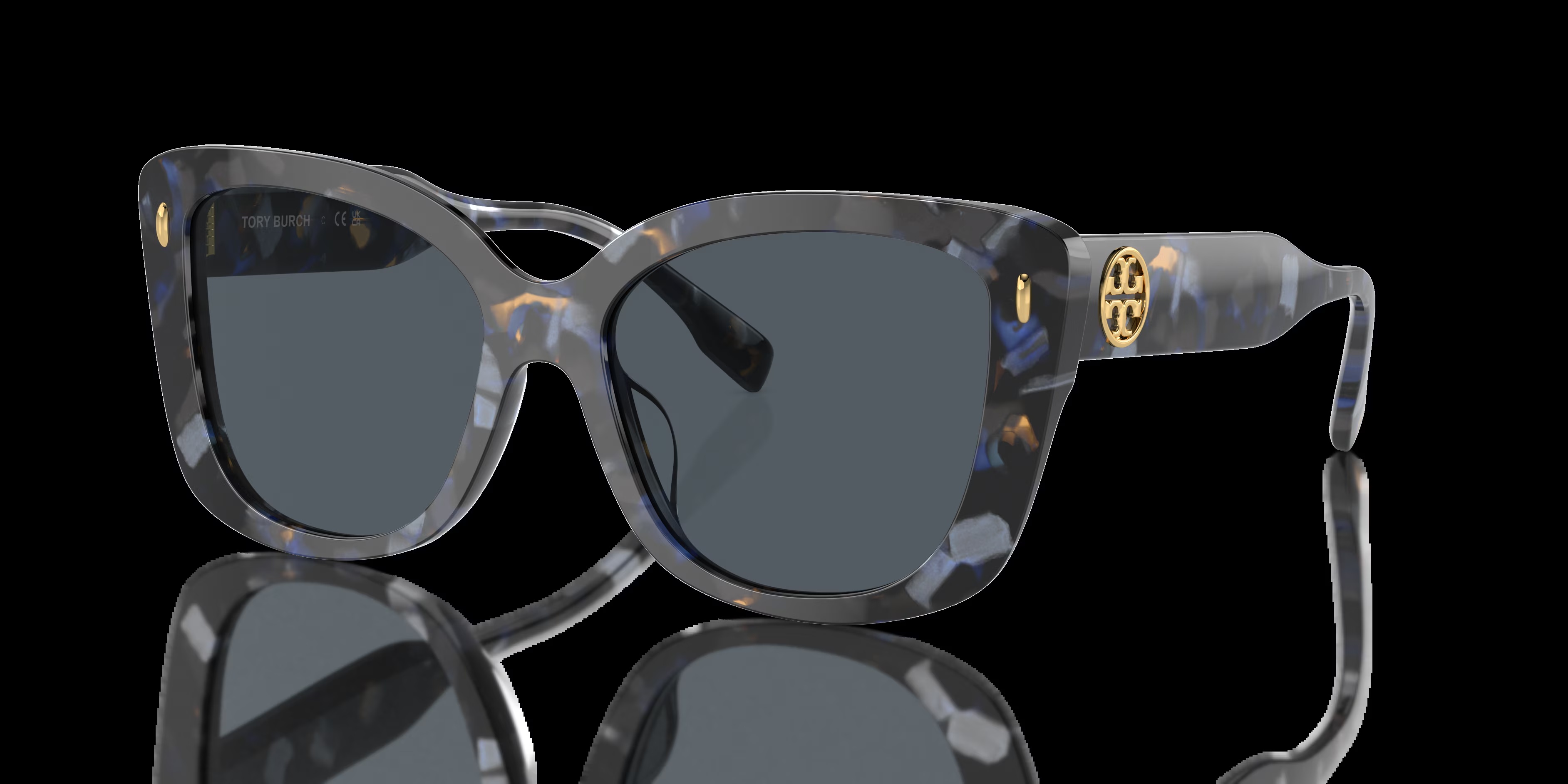 Tory Burch - TY7198U - Blue Tortoise