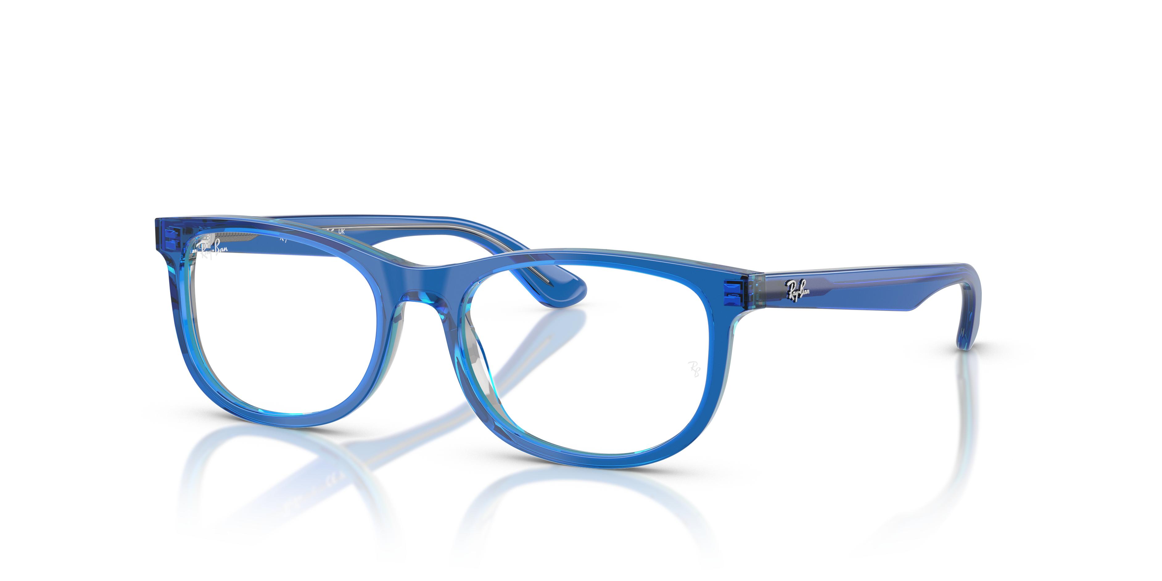Ray-Ban - RB1642 Optics Kids - Transparent Blue & Grey