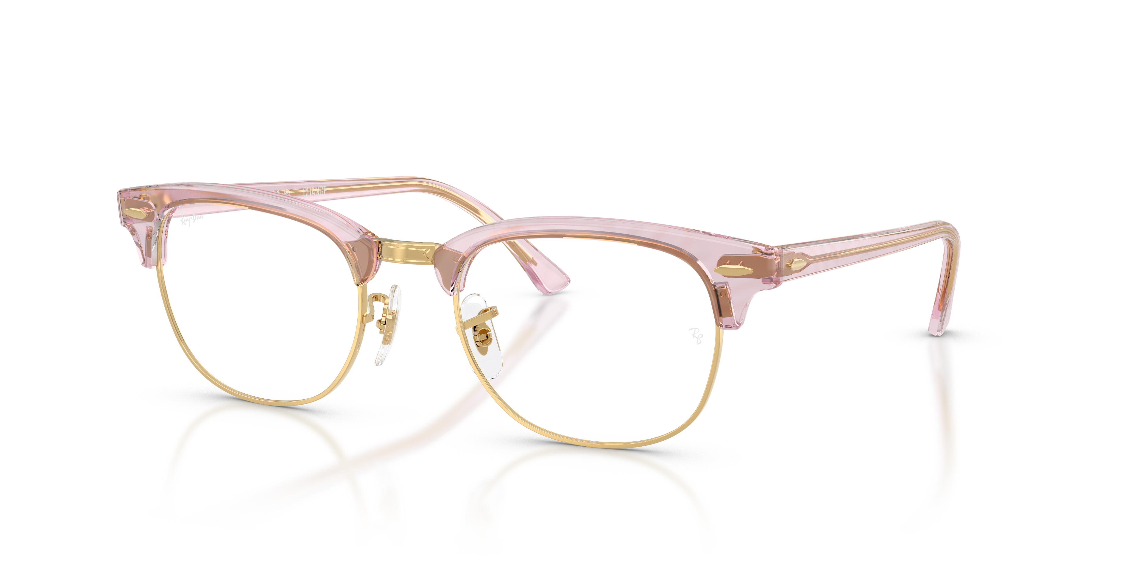 Ray-Ban - RB5154 Clubmaster Optics Change - Photo Waves Purple