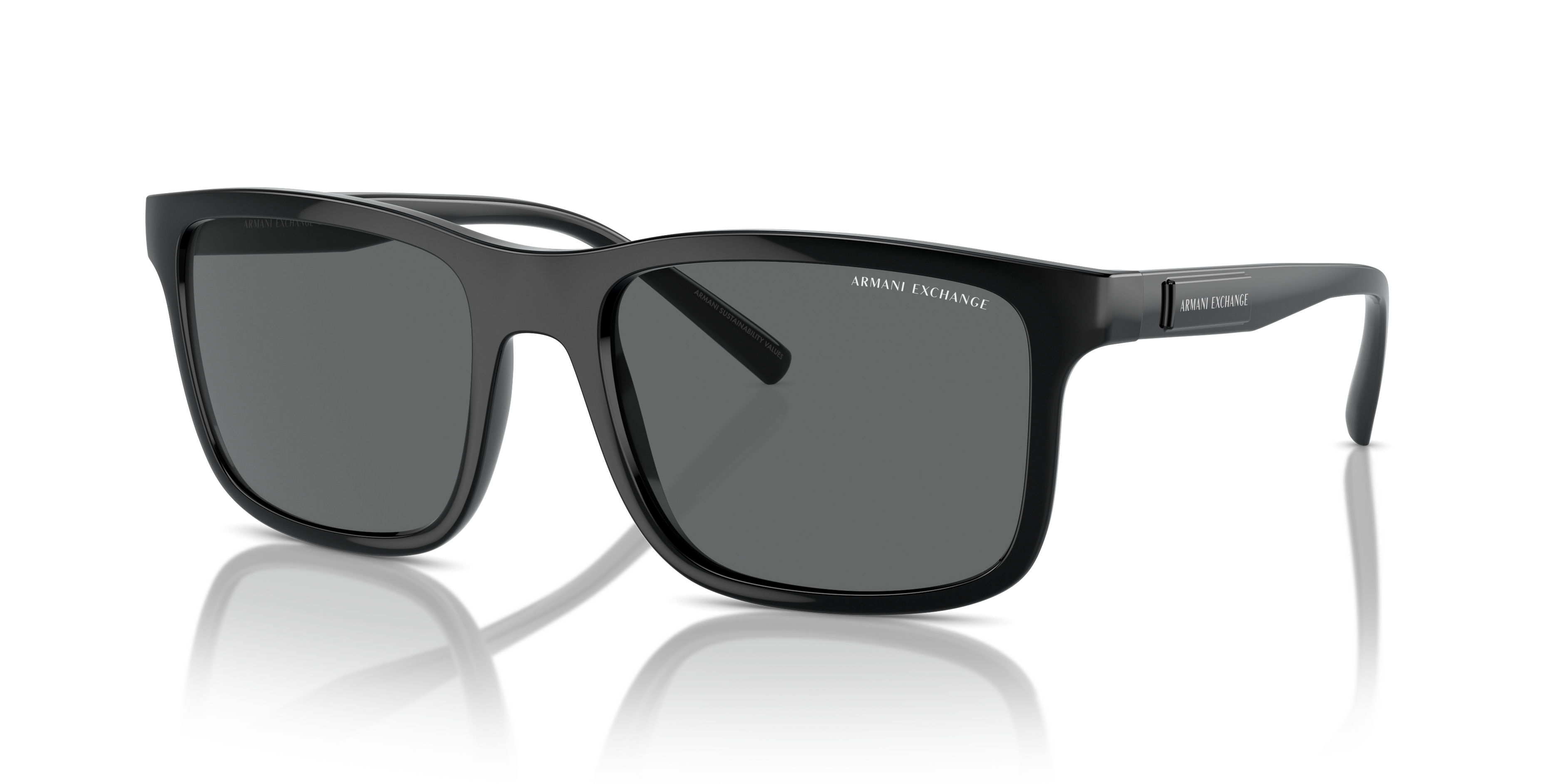 Armani Exchange - AX4145S - Shiny Black