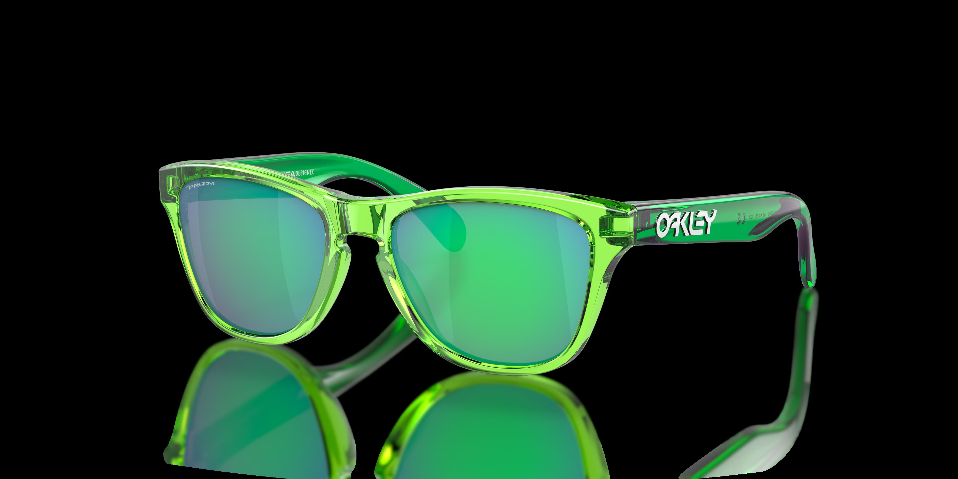Oakley - OJ9009 Frogskinsâ¢ XXS (Youth Fit) - Acid Green