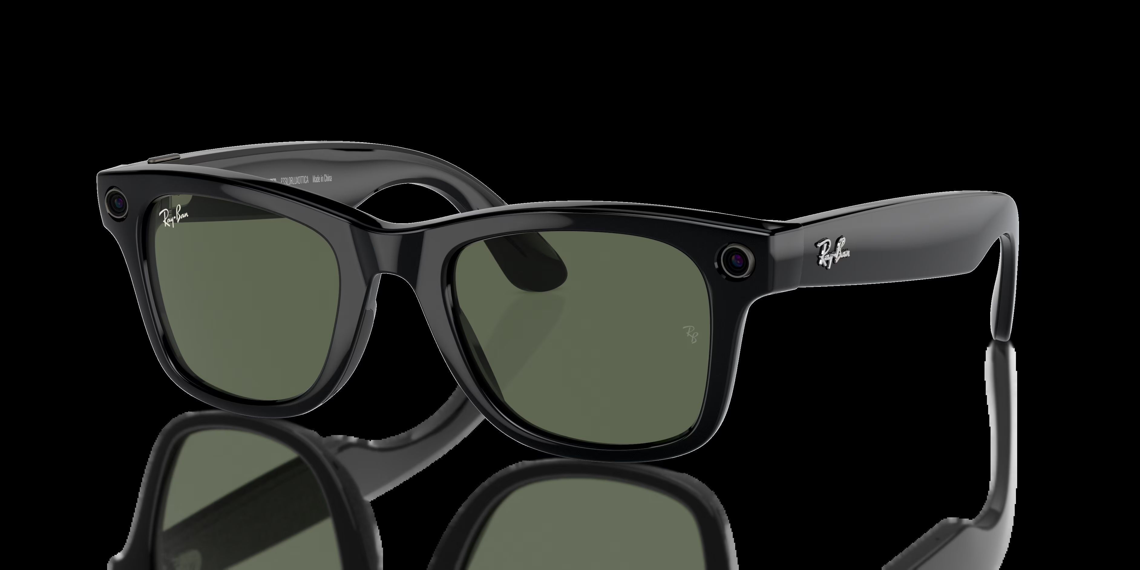 Ray-Ban - Ray-Ban | Meta Wayfarer - Black