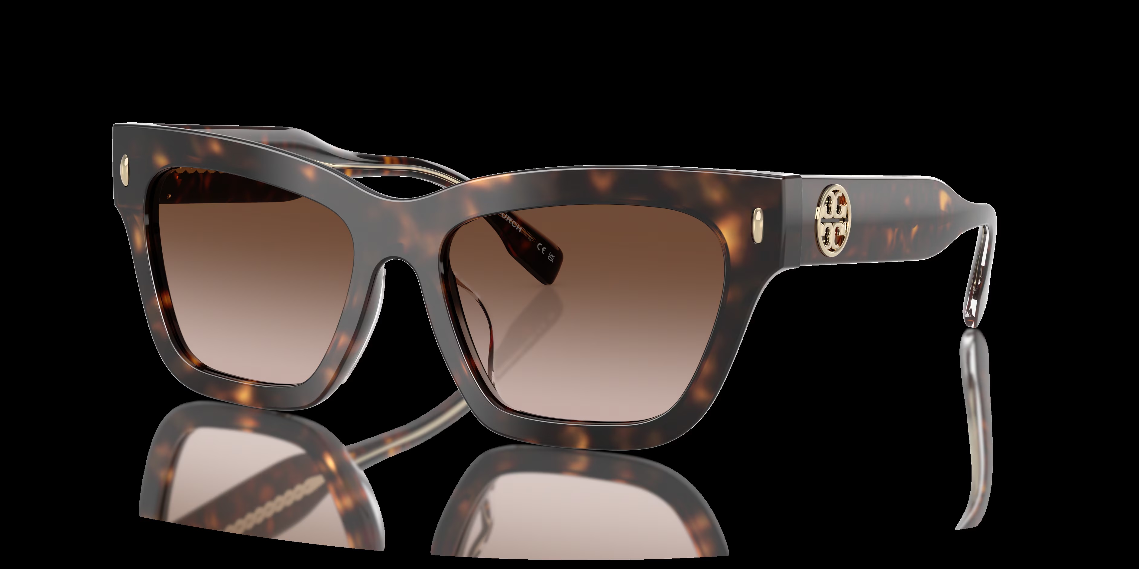 Tory Burch - TY7208U - Dark Tortoise