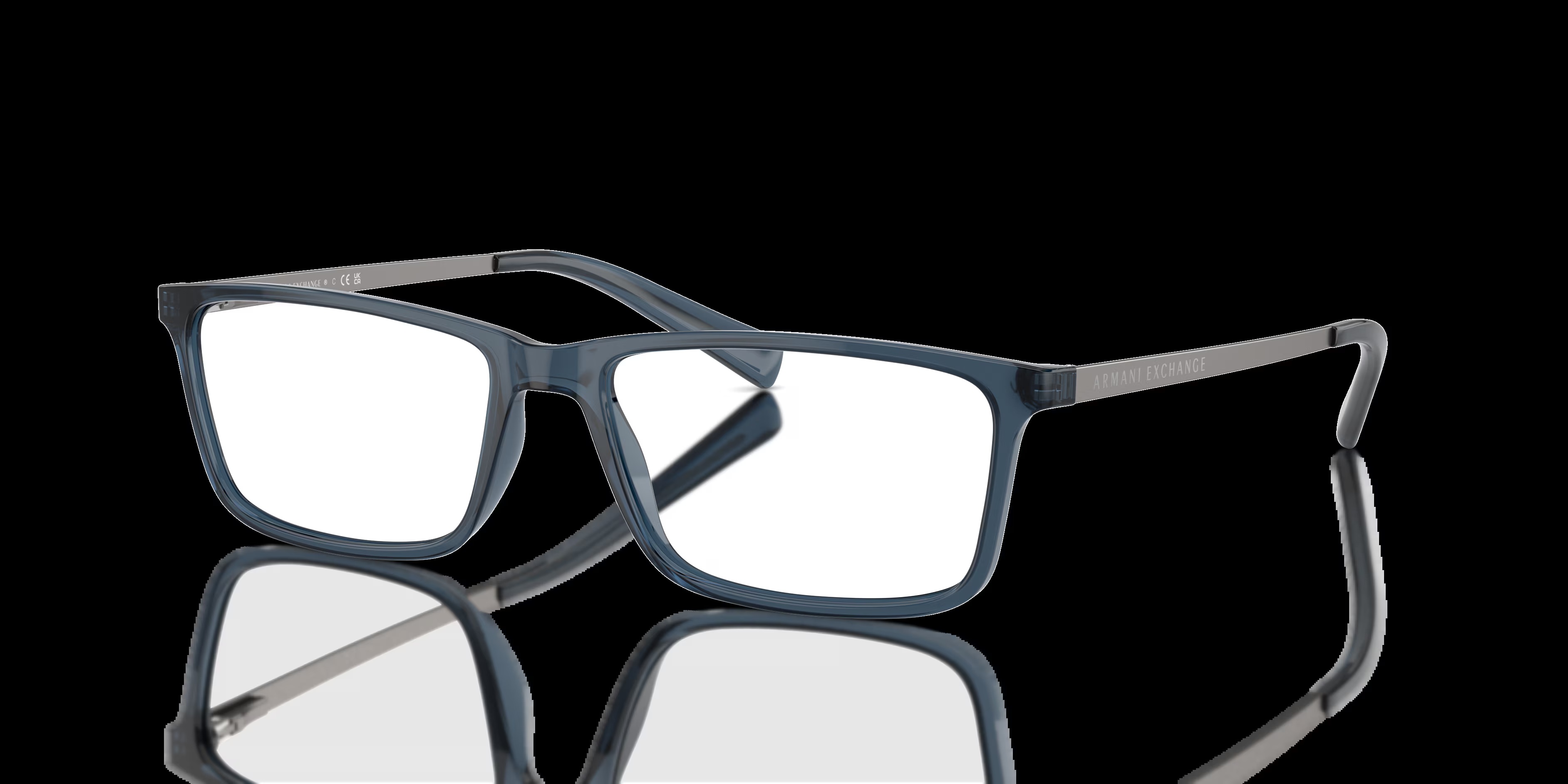 Armani Exchange - AX3027 - Transparent Blue