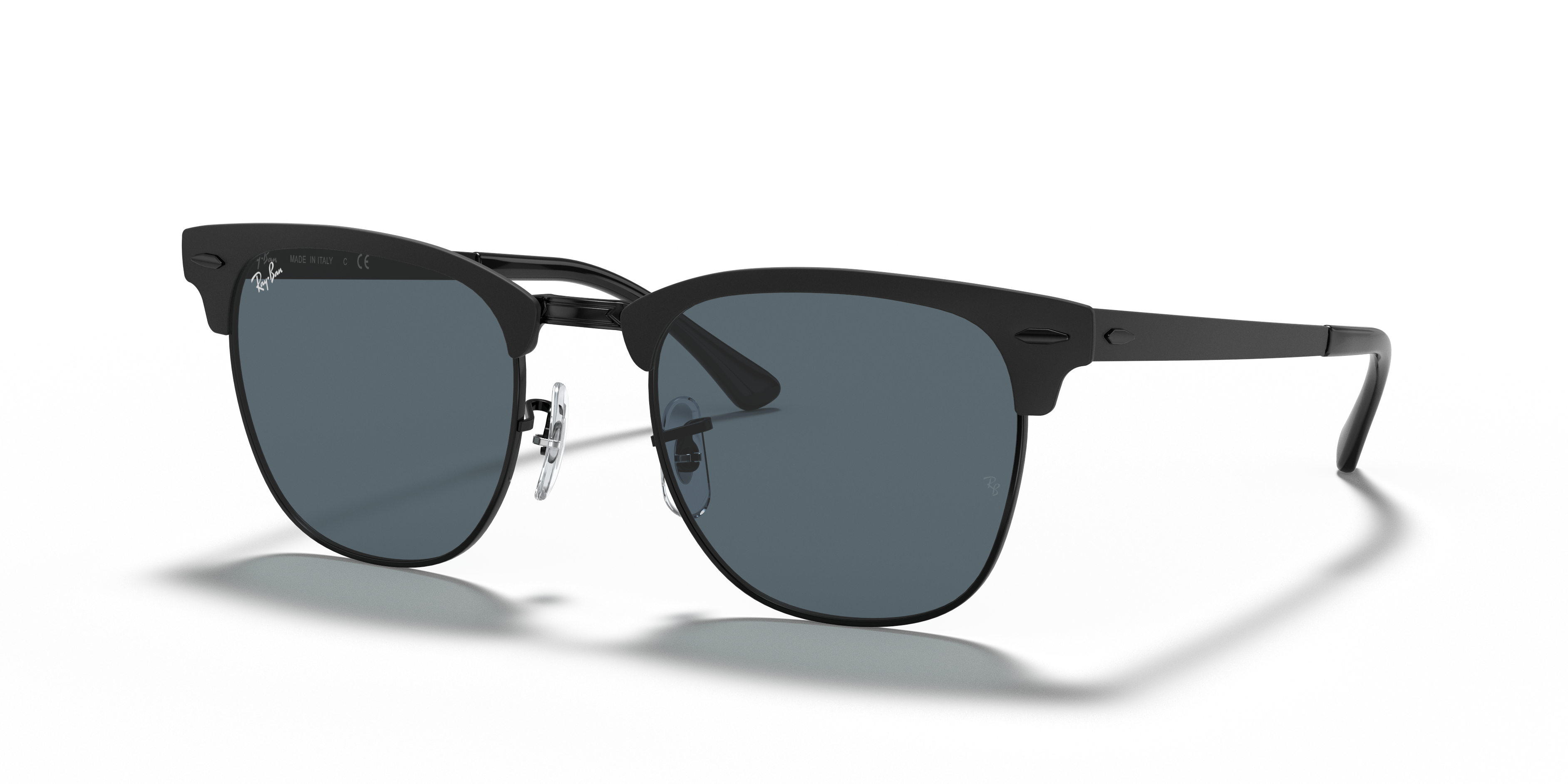 Ray-Ban - RB3716 Clubmaster Metal - Black