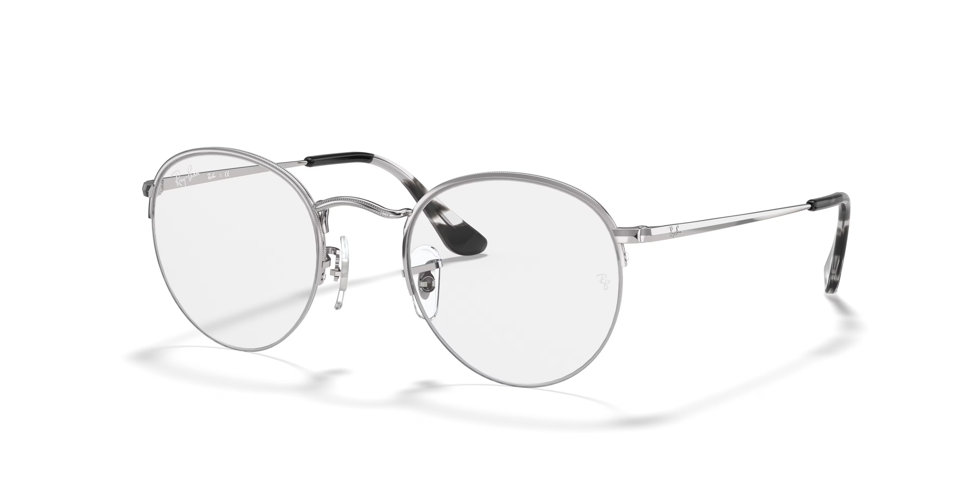 Ray-Ban - RB3947V Round Gaze - Silver