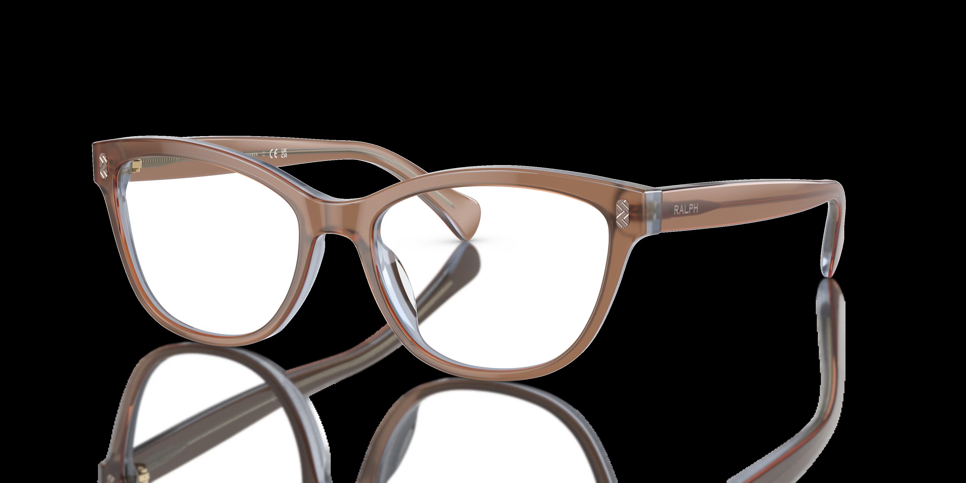 Ralph by Ralph Lauren - RA7152U - Transparent Brown On Blue