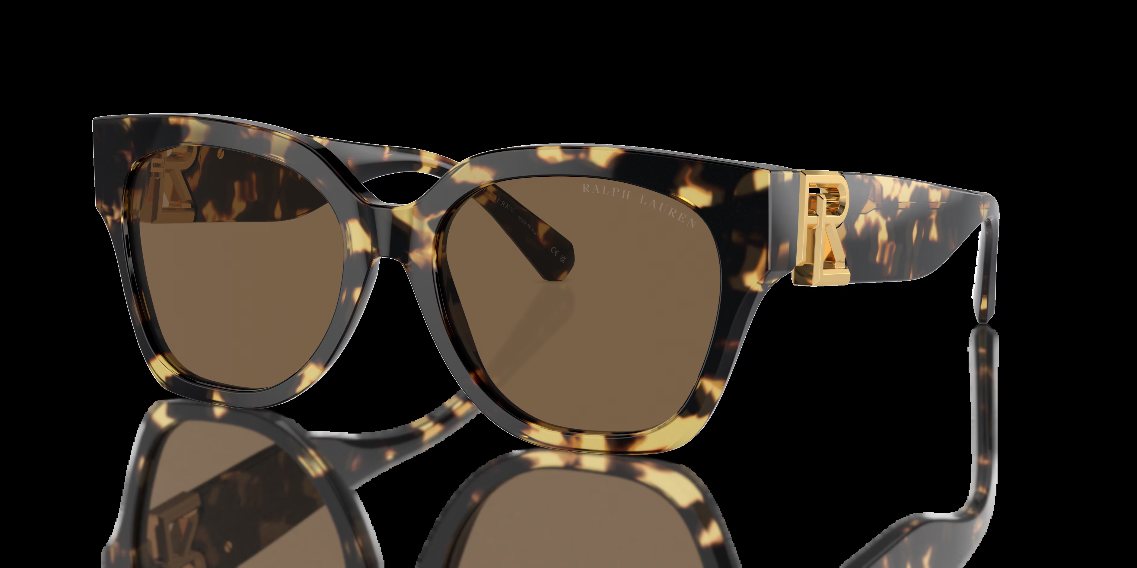 Ralph Lauren - RL8221 The Overszed Ricky - Spotty Havana