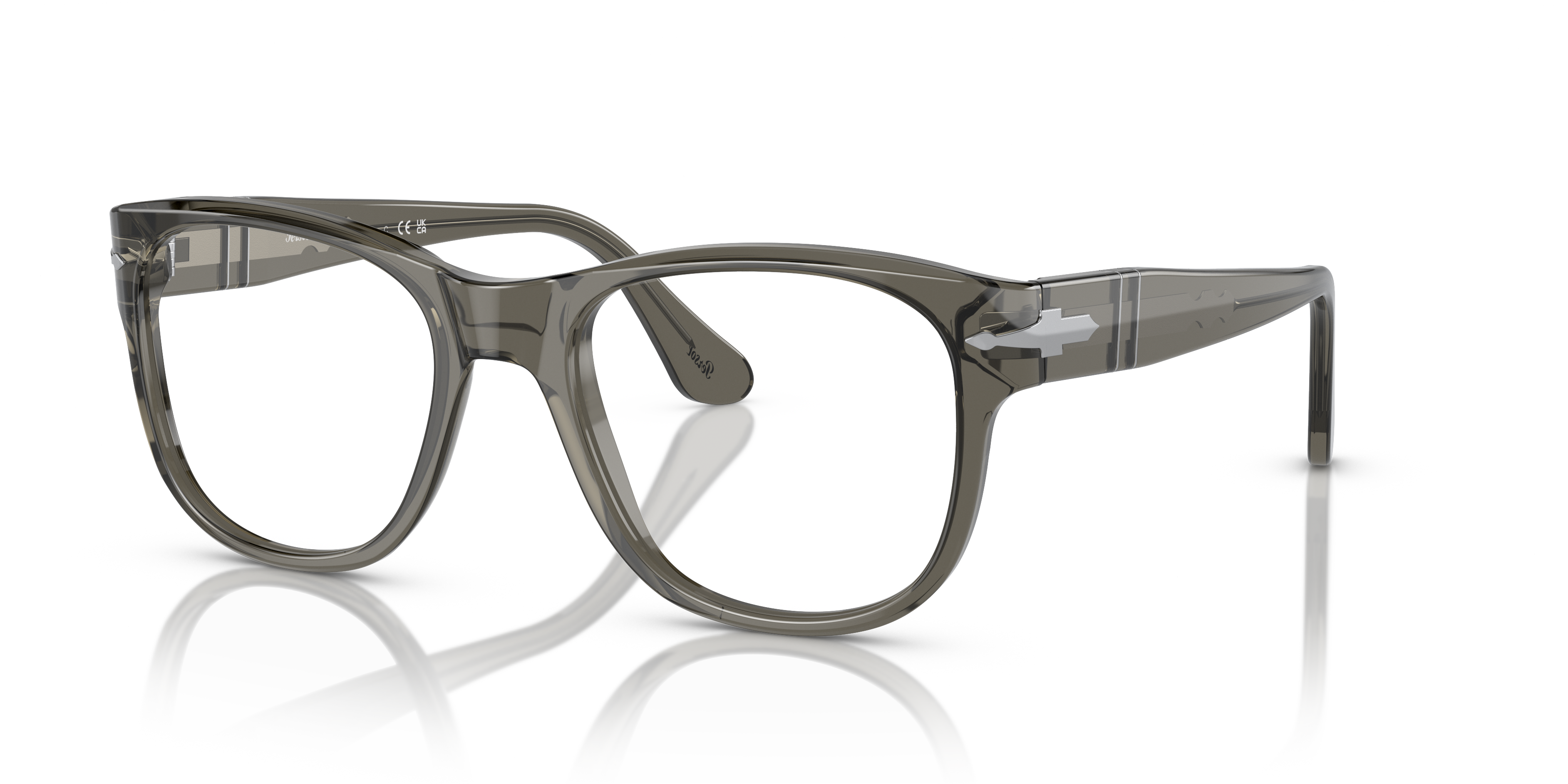 Persol - PO3312V - Transparent Taupe Gray