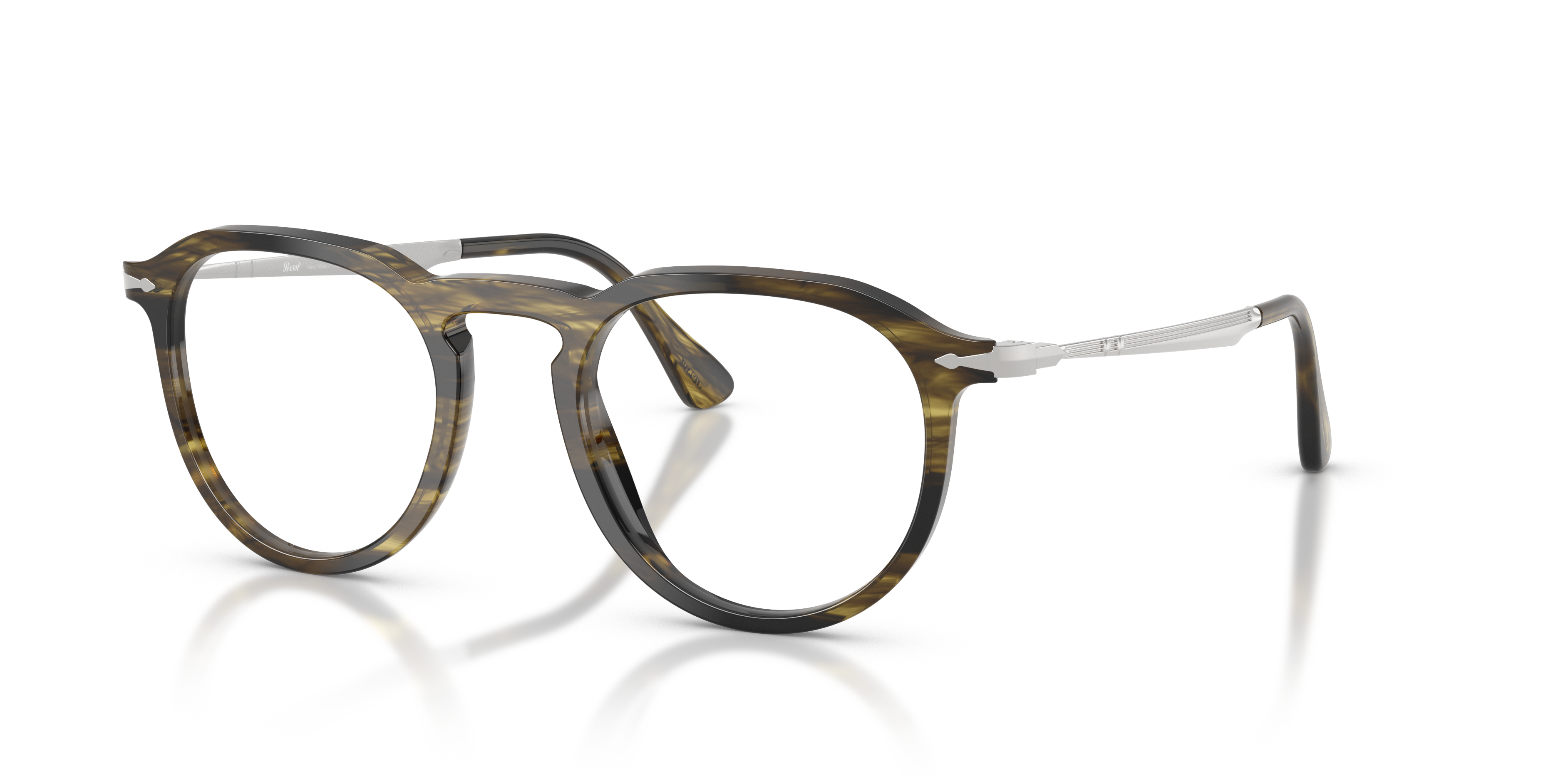 Persol - PO3387V - Pier - Striped Black & Olive Green