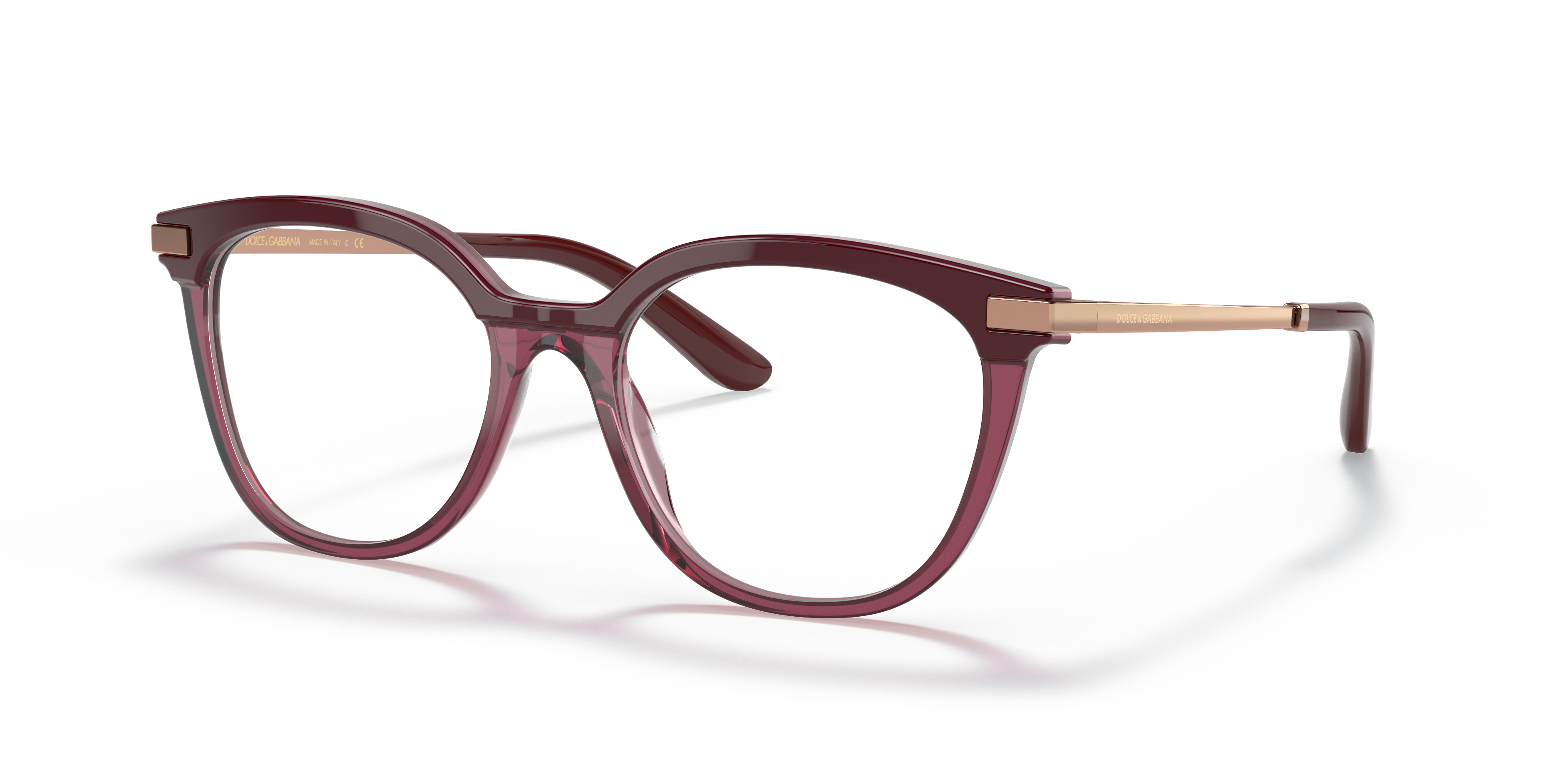 Dolce & Gabbana - DG3346 - Bordeaux/Transparent Bordeaux