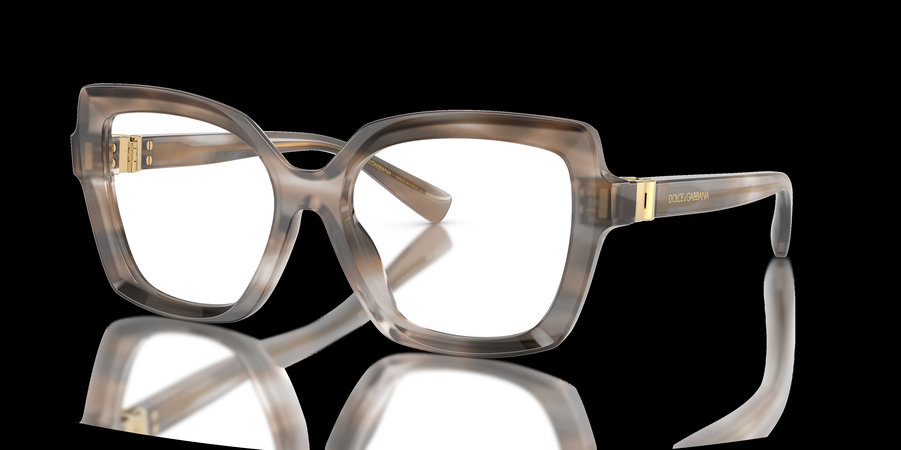 Dolce & Gabbana - DG3413 - Striped Grey