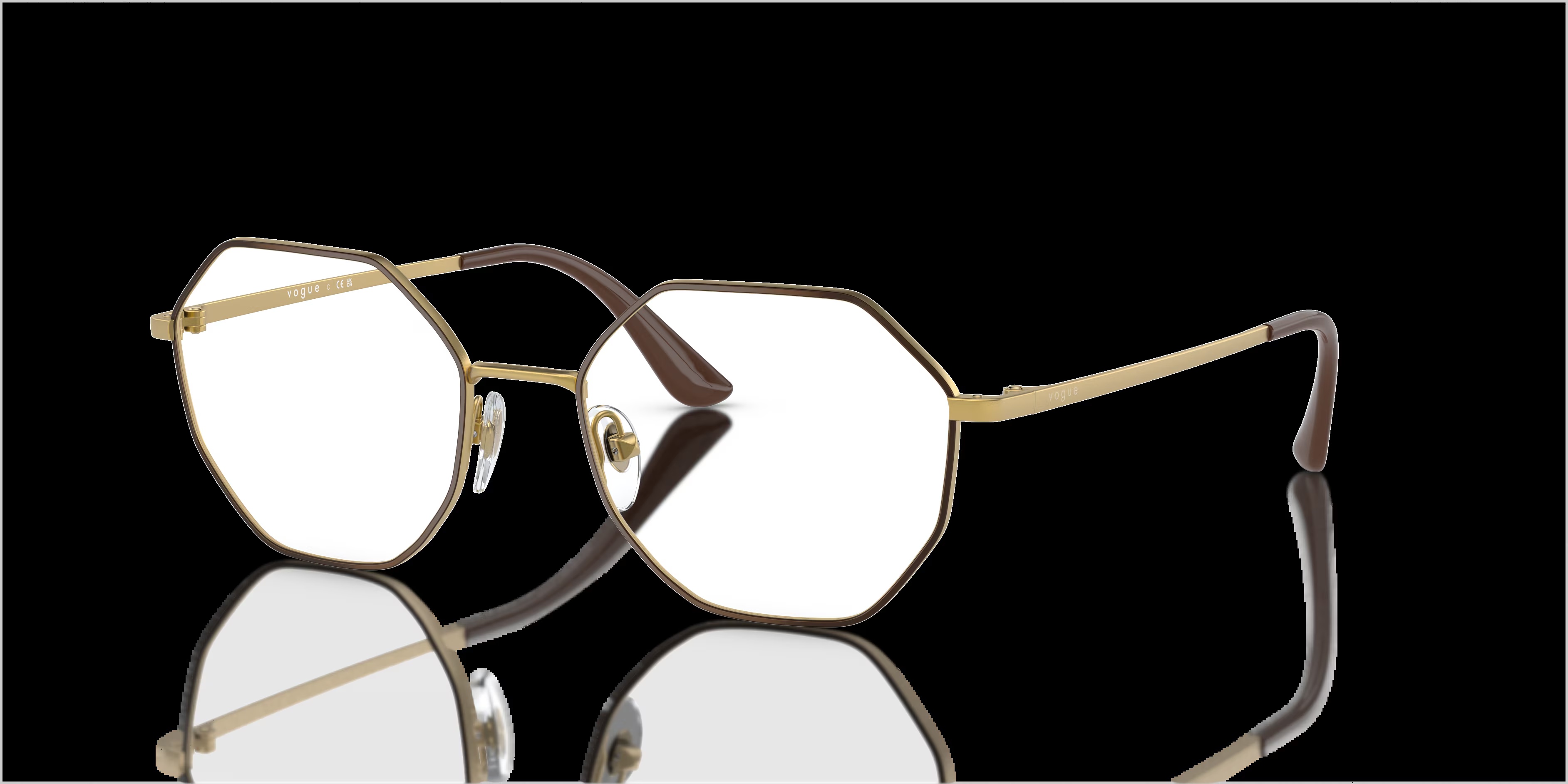 Vogue Eyewear - VO4094 - Top Brown/Pale Gold