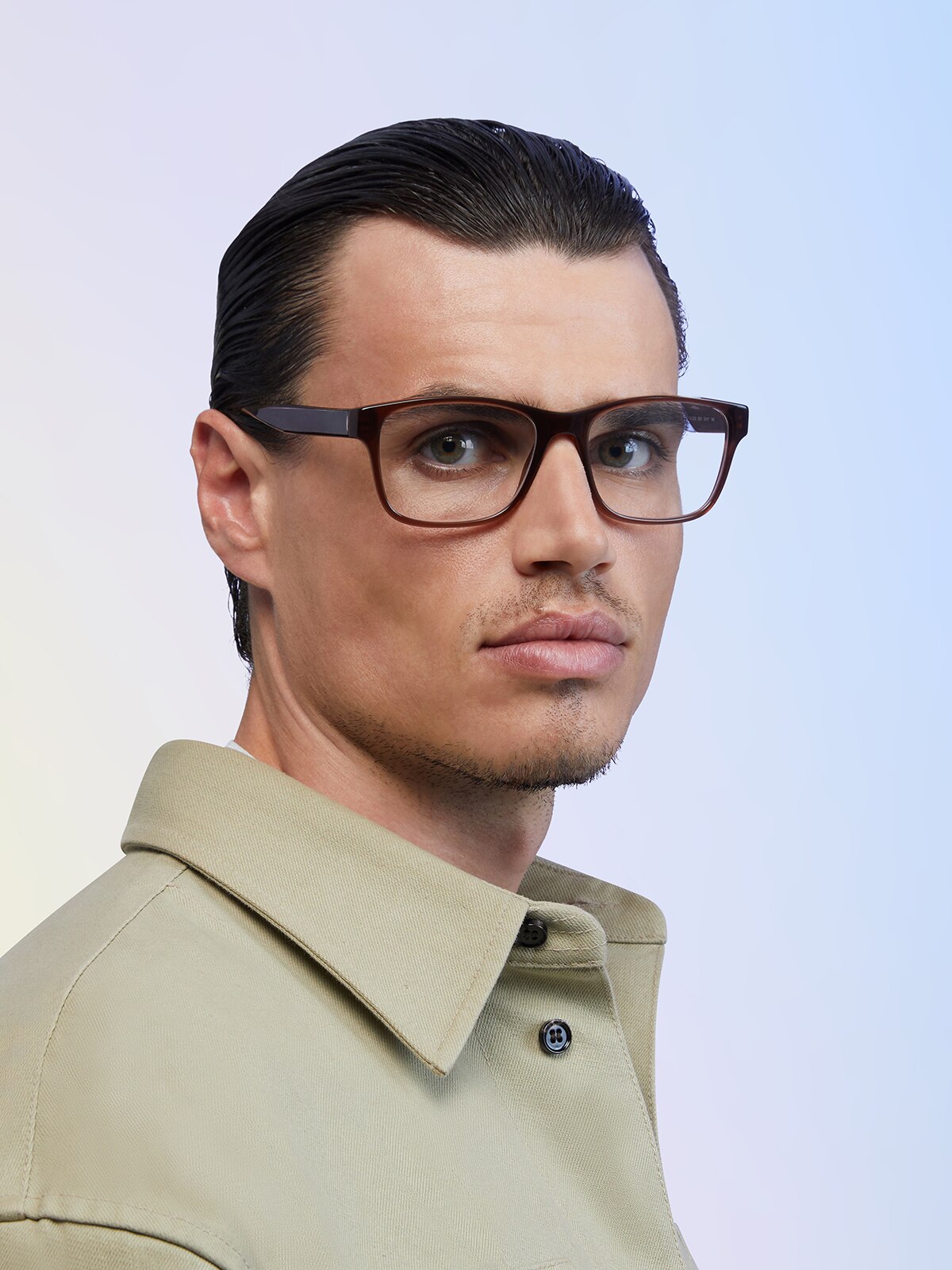 Emporio Armani - EA3239 - Shiny Opaline Brown