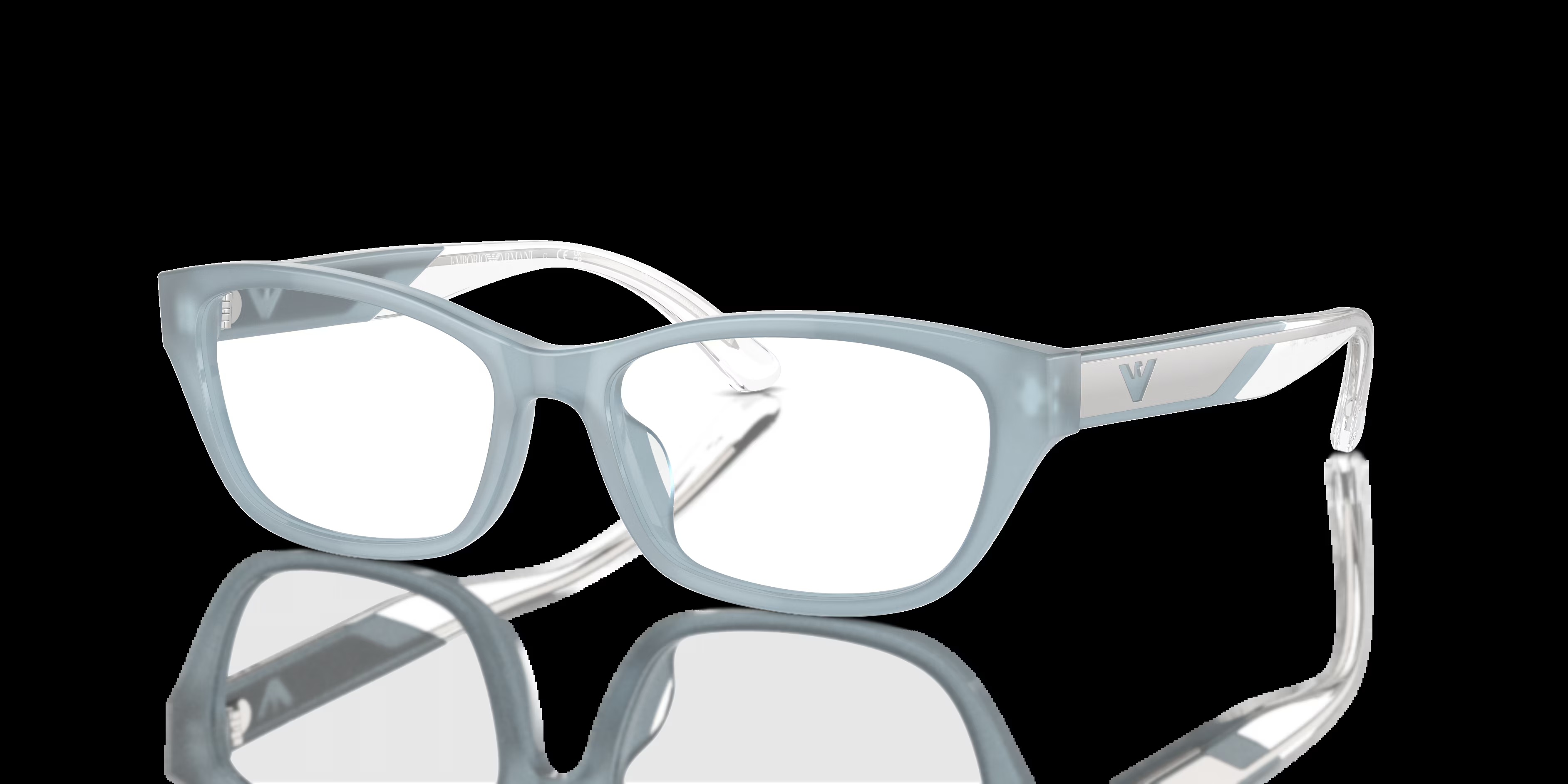 Emporio Armani - EA3238U - Shiny Opaline Azure