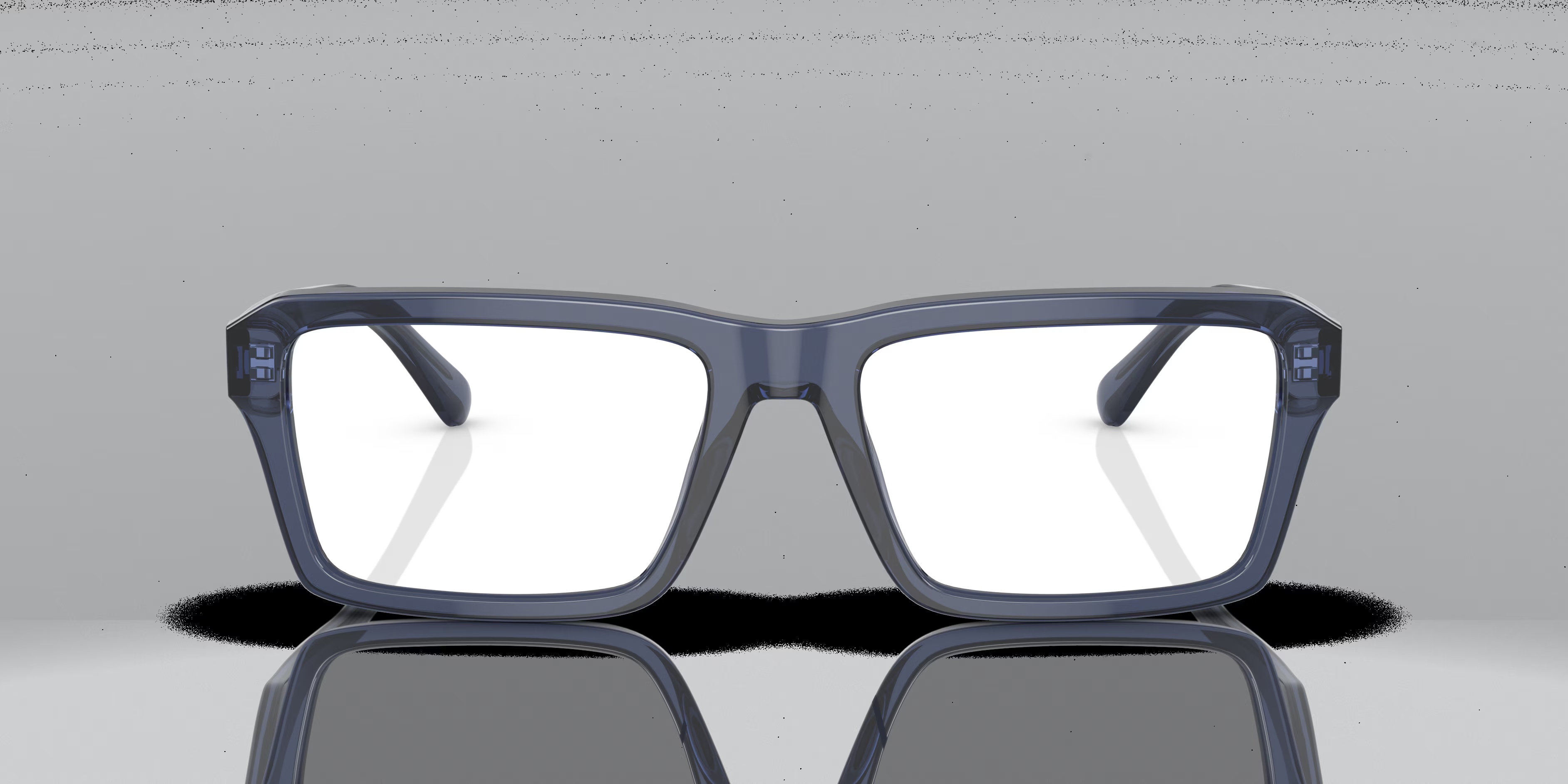 Emporio Armani - EA3206 - Shiny Transparent Blue