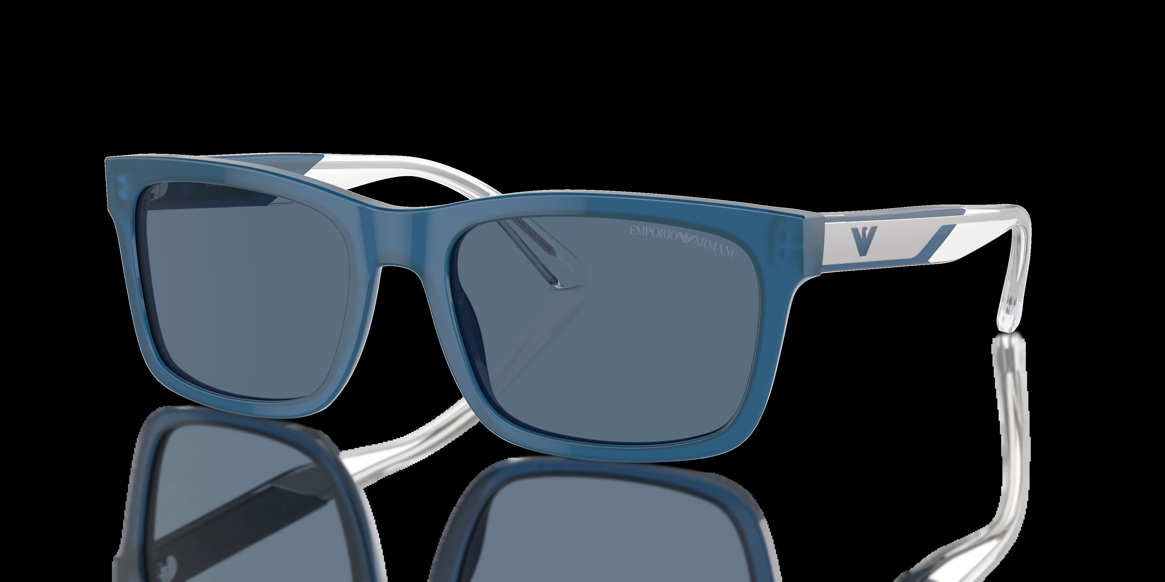 Emporio Armani - EA4224 - Shiny Opaline Brown