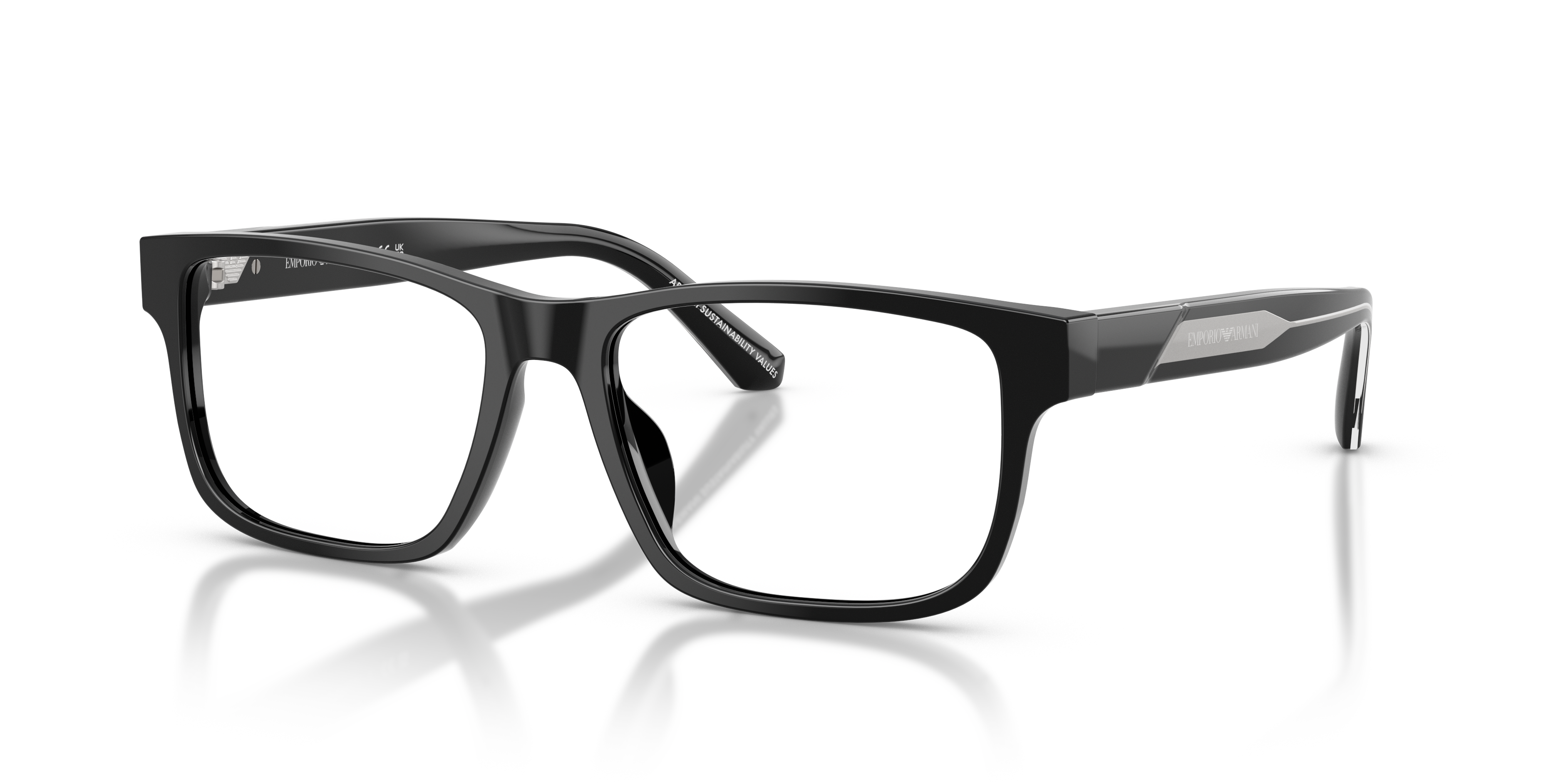 Emporio Armani - EA3265U - Shiny Black