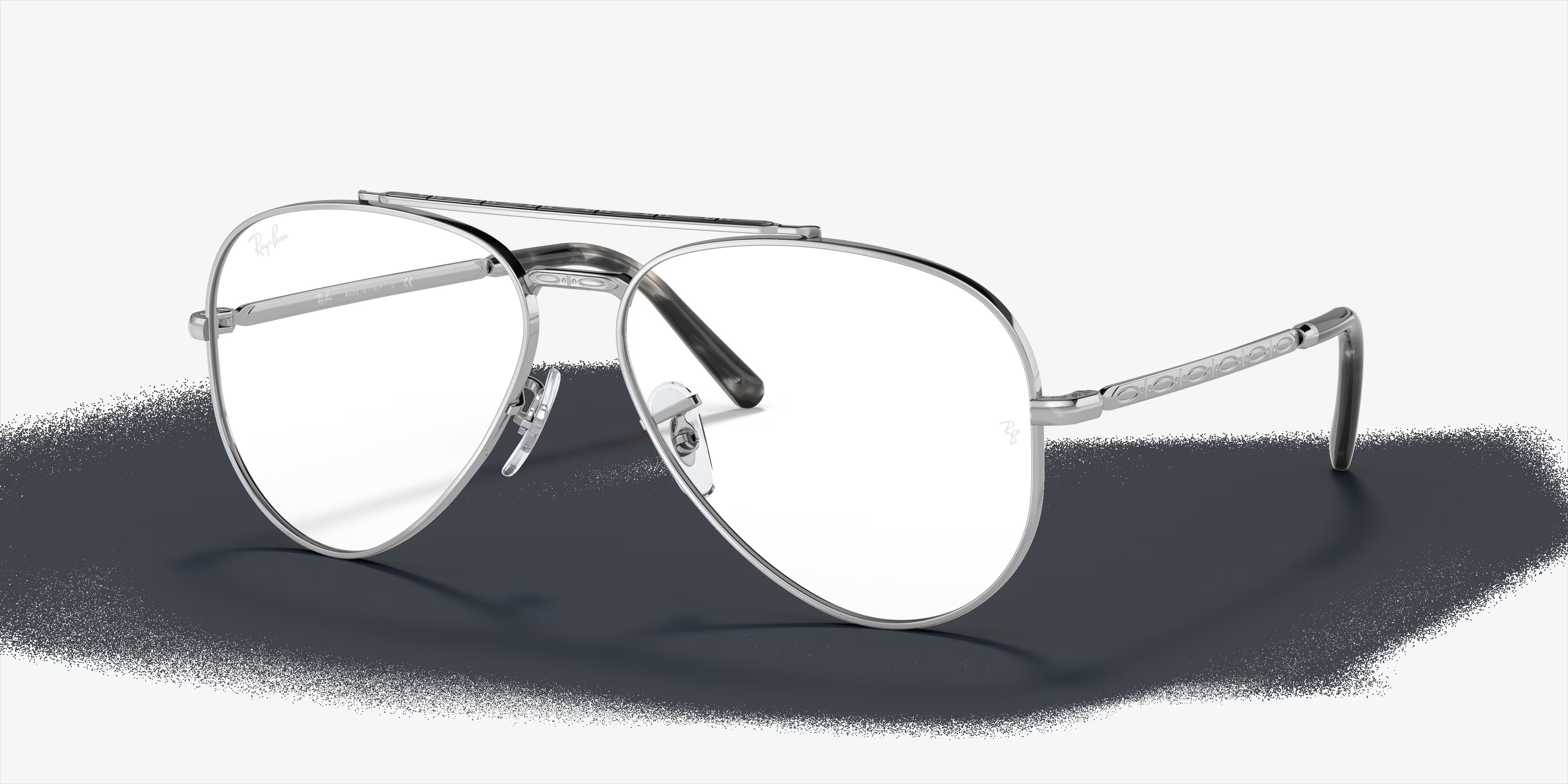 Ray-Ban - RB3625V New Aviator Optics - Silver