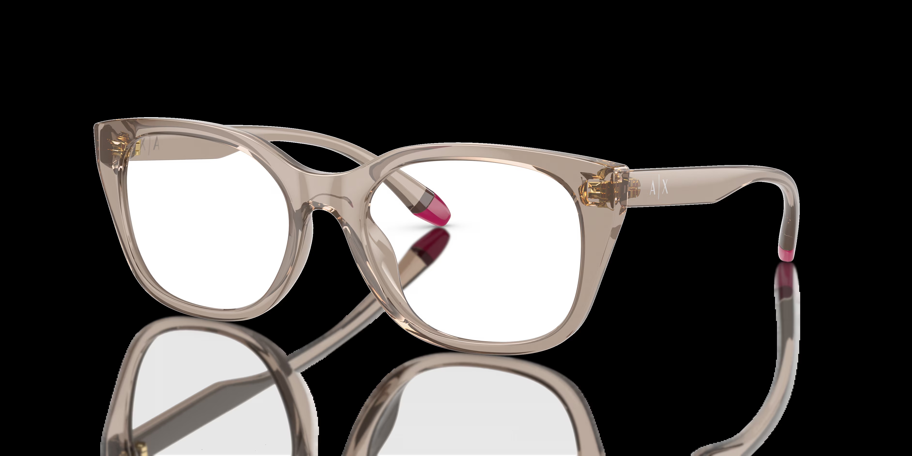 Armani Exchange - AX3099U - Shiny Transparent Tundra