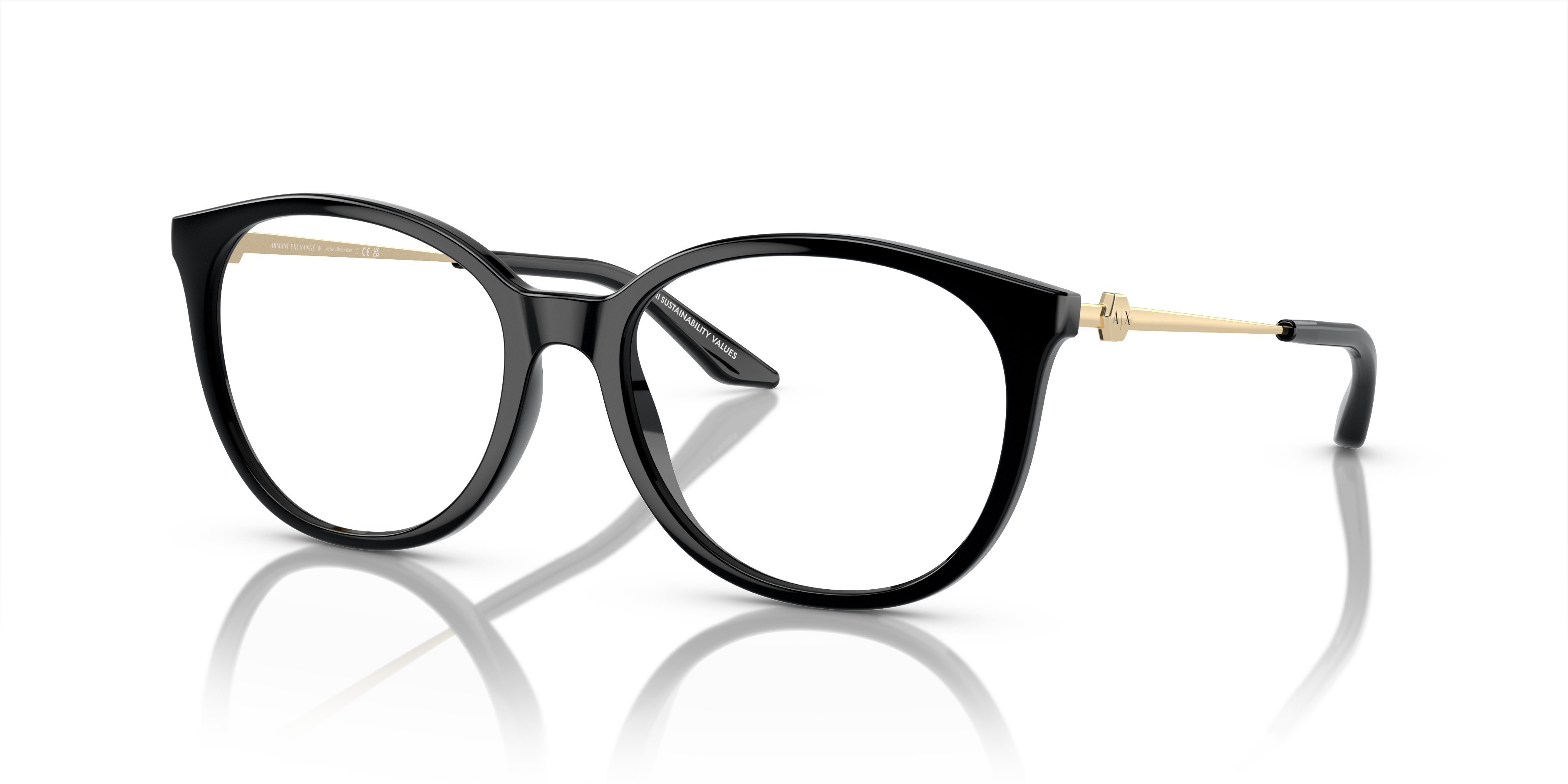 Armani Exchange - AX3109 - Shiny Black