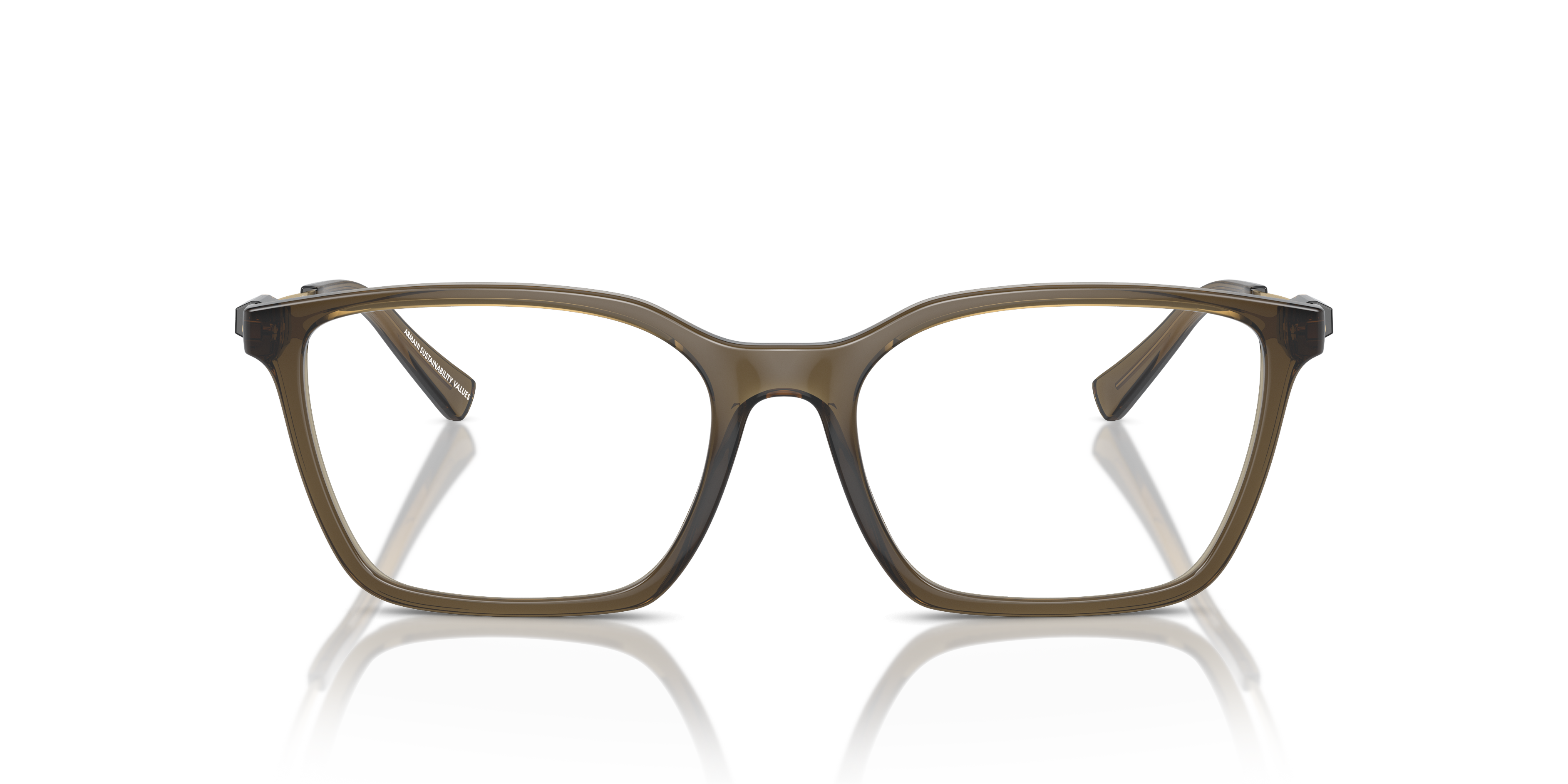 Armani Exchange - AX3113 - Shiny Transparent Brown