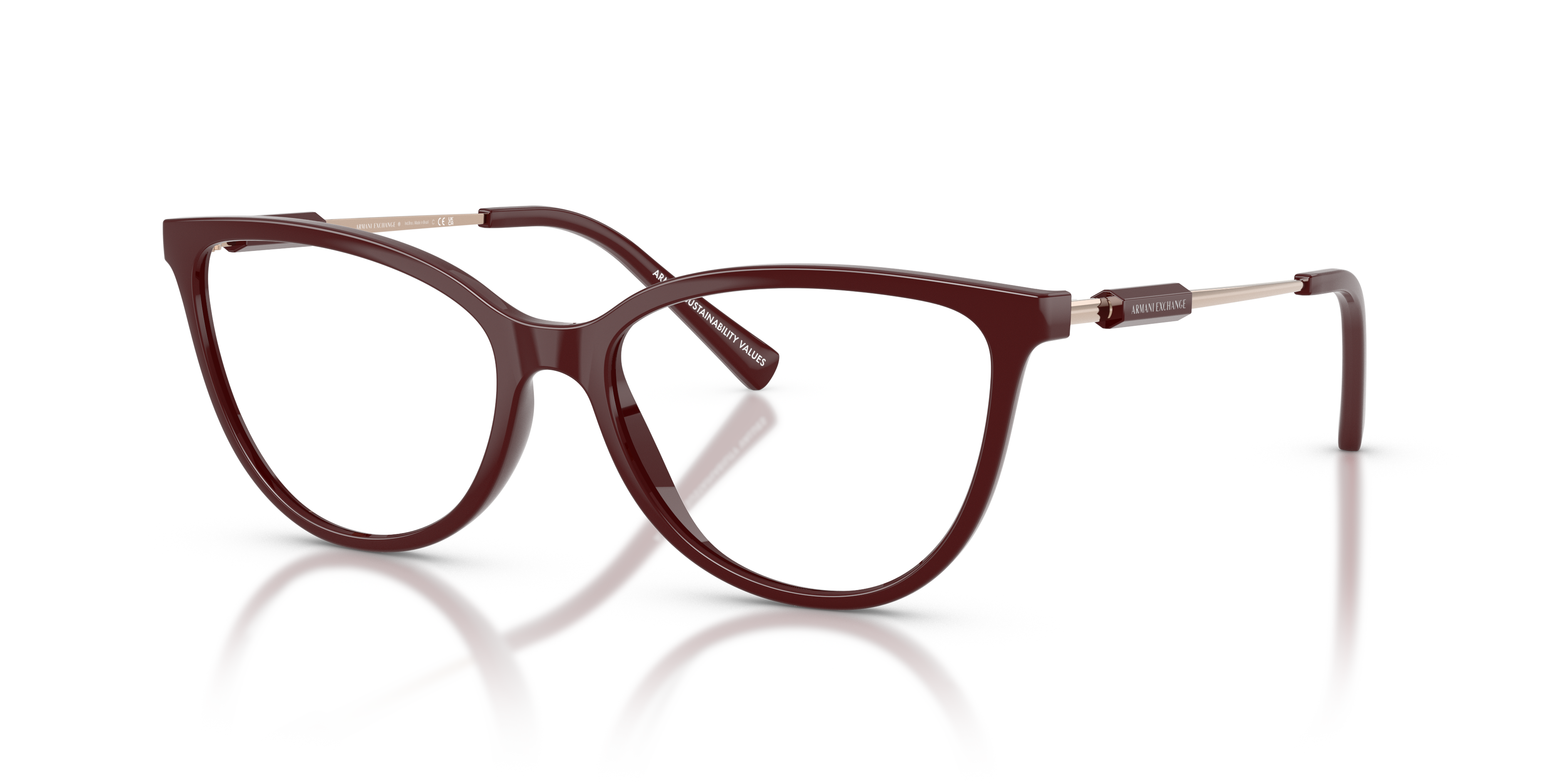 Armani Exchange - AX3128 - Shiny Bordeaux